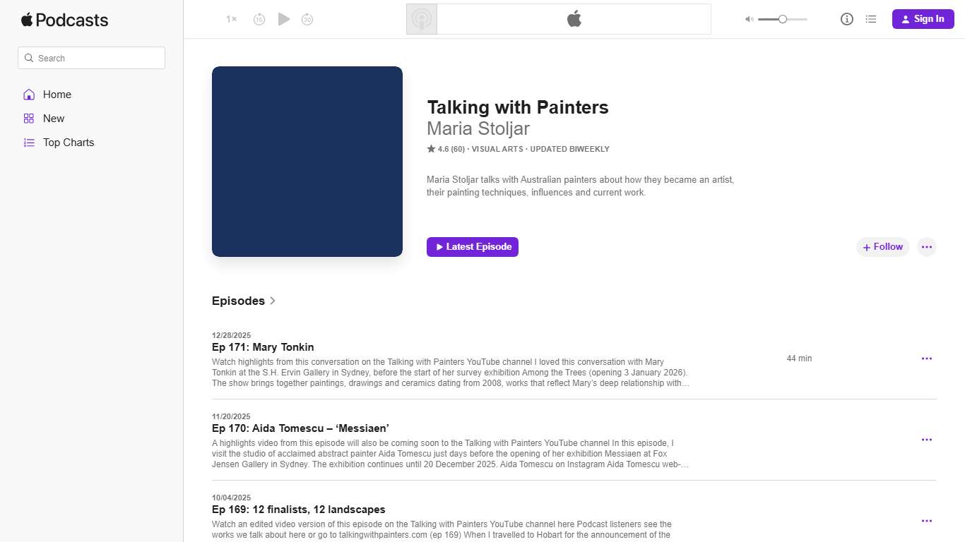 Talking with Painters - Podcast - Apple Podcasts